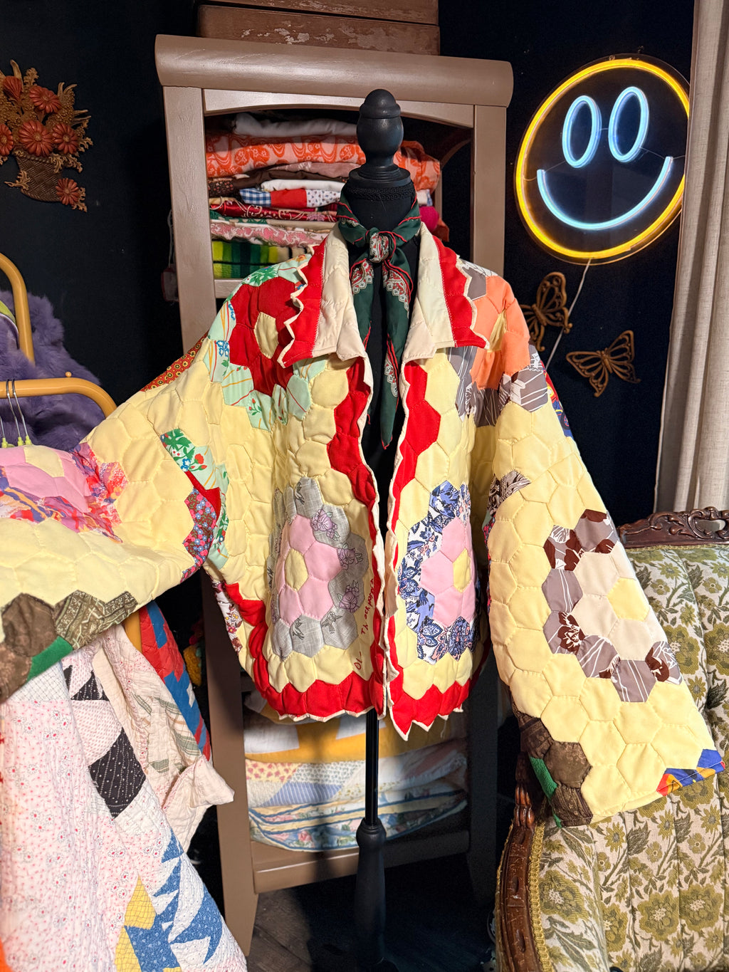 Vintage Quilt Jacket