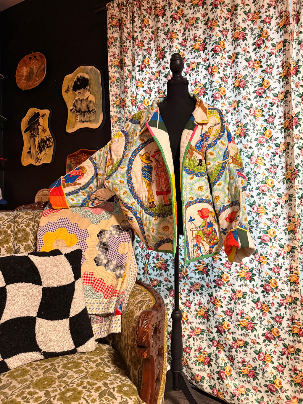 Vintage Quilt Jacket