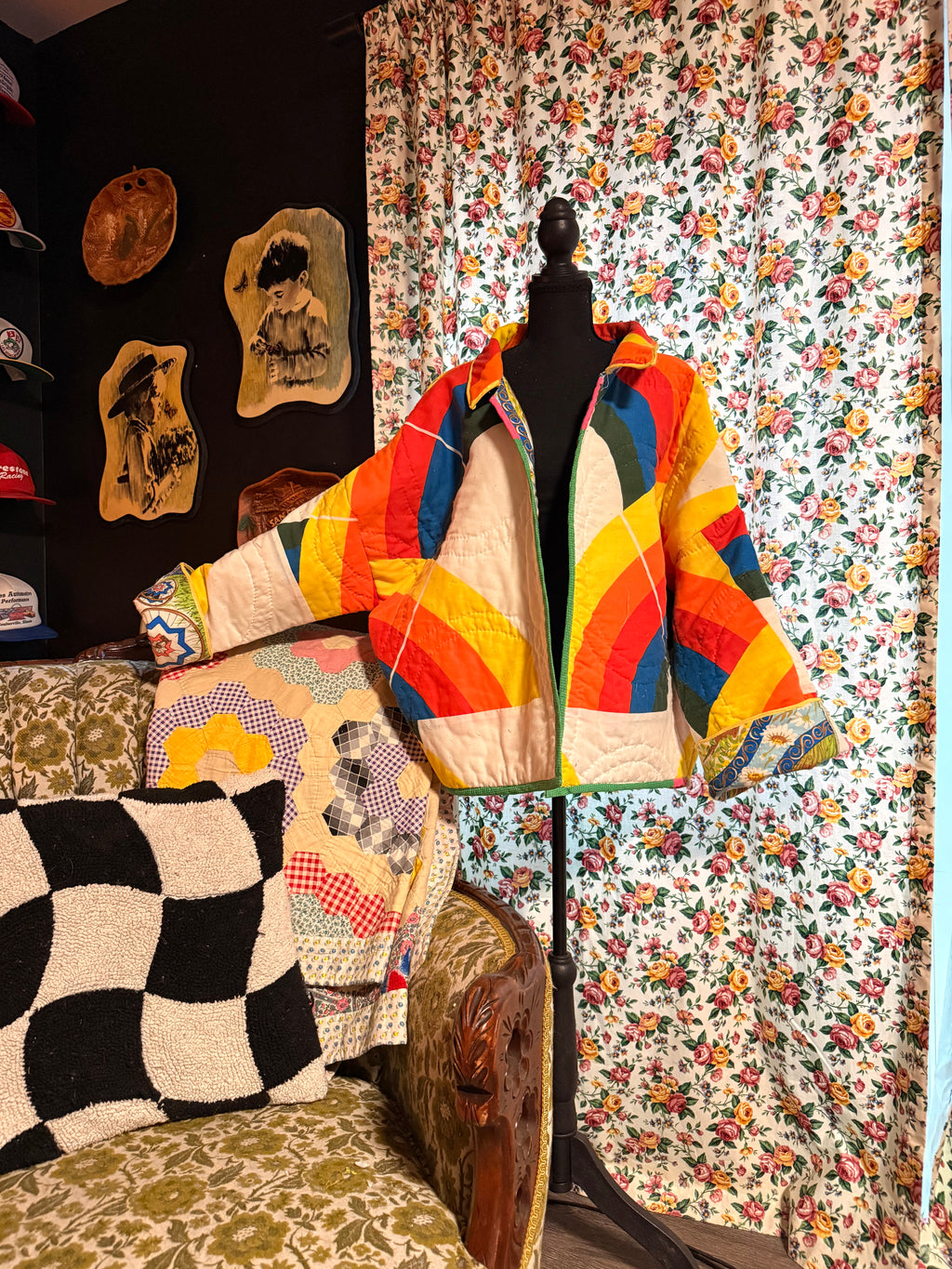 Vintage Quilt Jacket