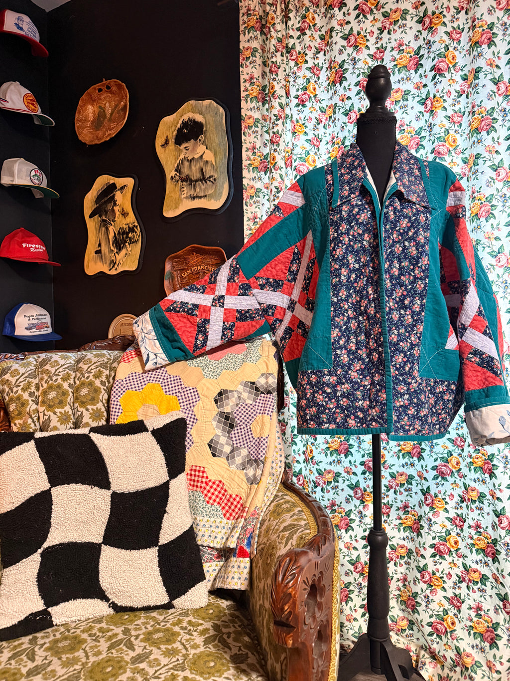 Vintage Quilt Jacket