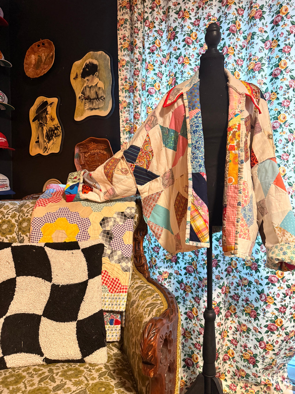 Vintage Quilt Jacket