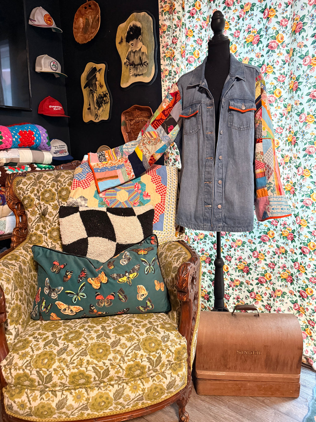 Vintage Quilt Grateful Dead Jacket