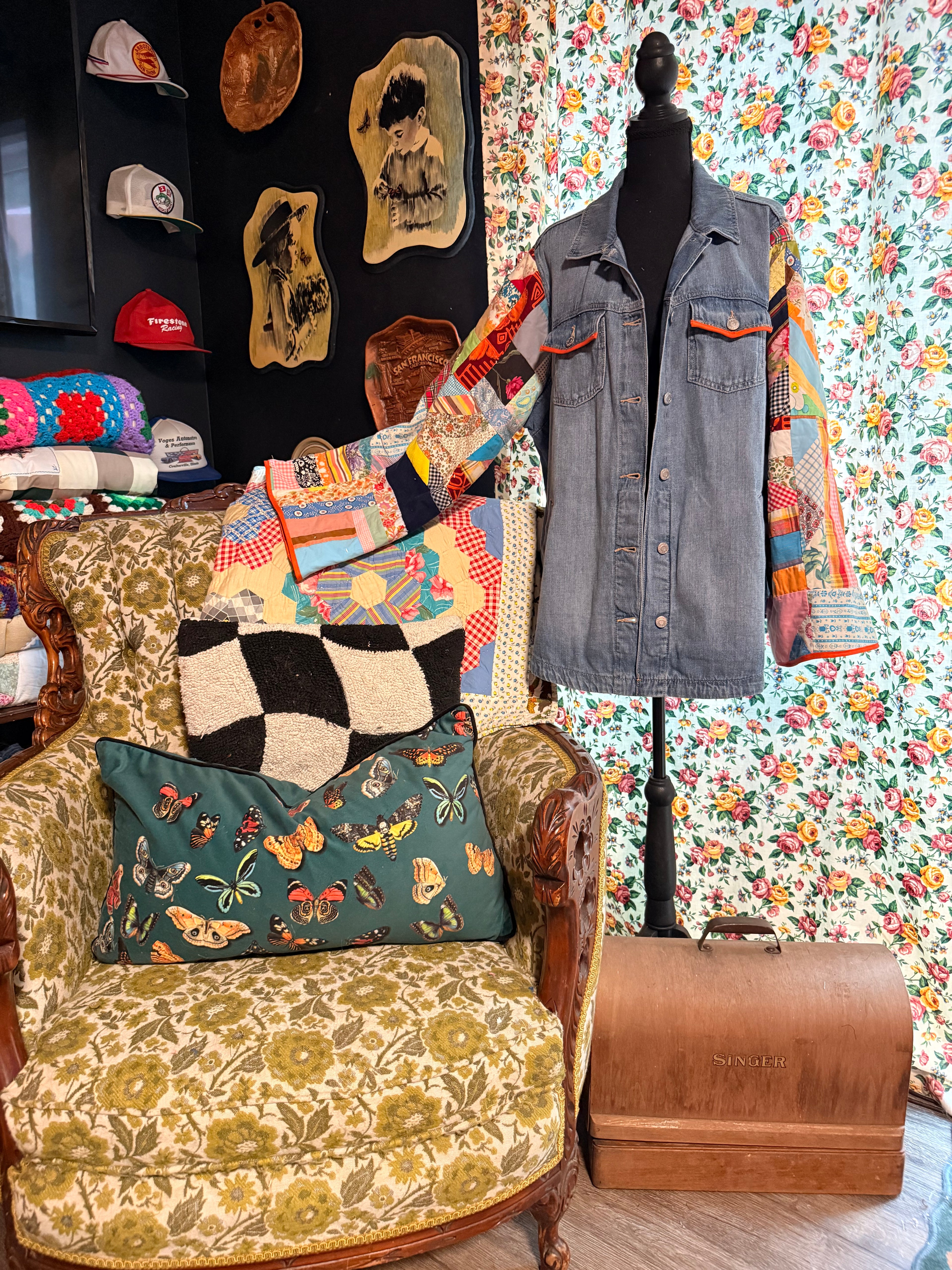 Vintage Quilt Grateful Dead Jacket