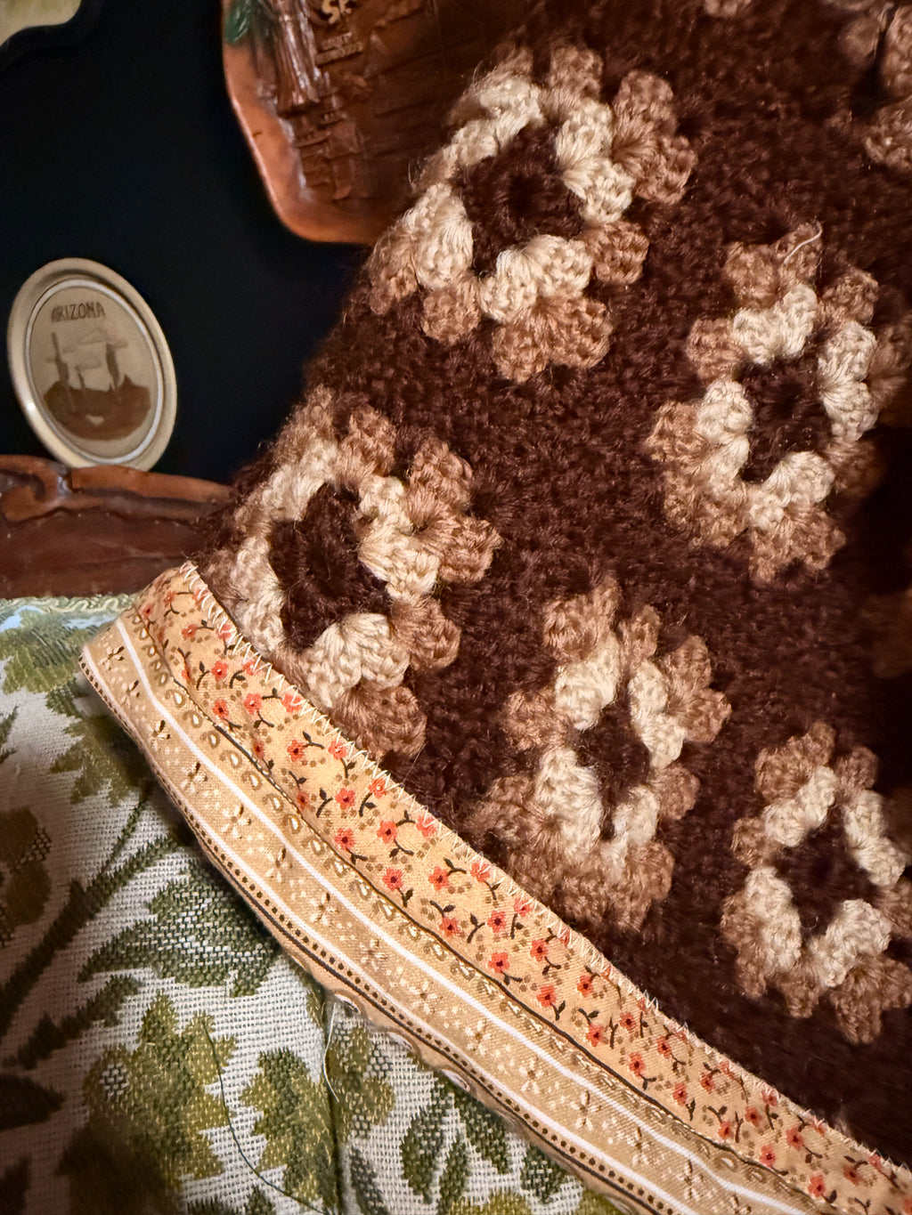 Vintage Afghan Kimono