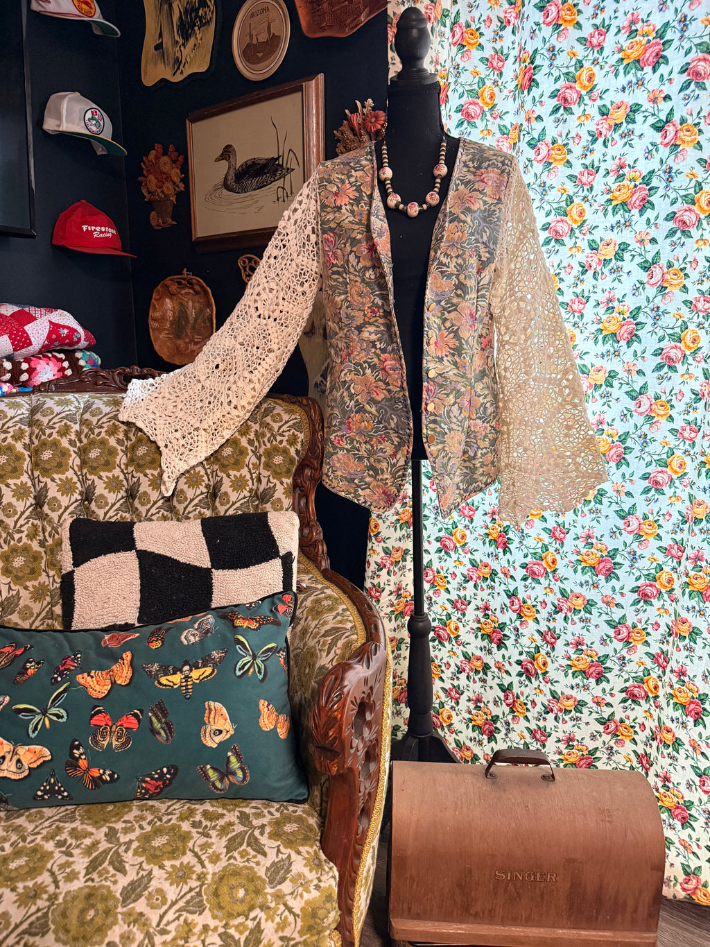 Vintage Bell Sleeve Jacket