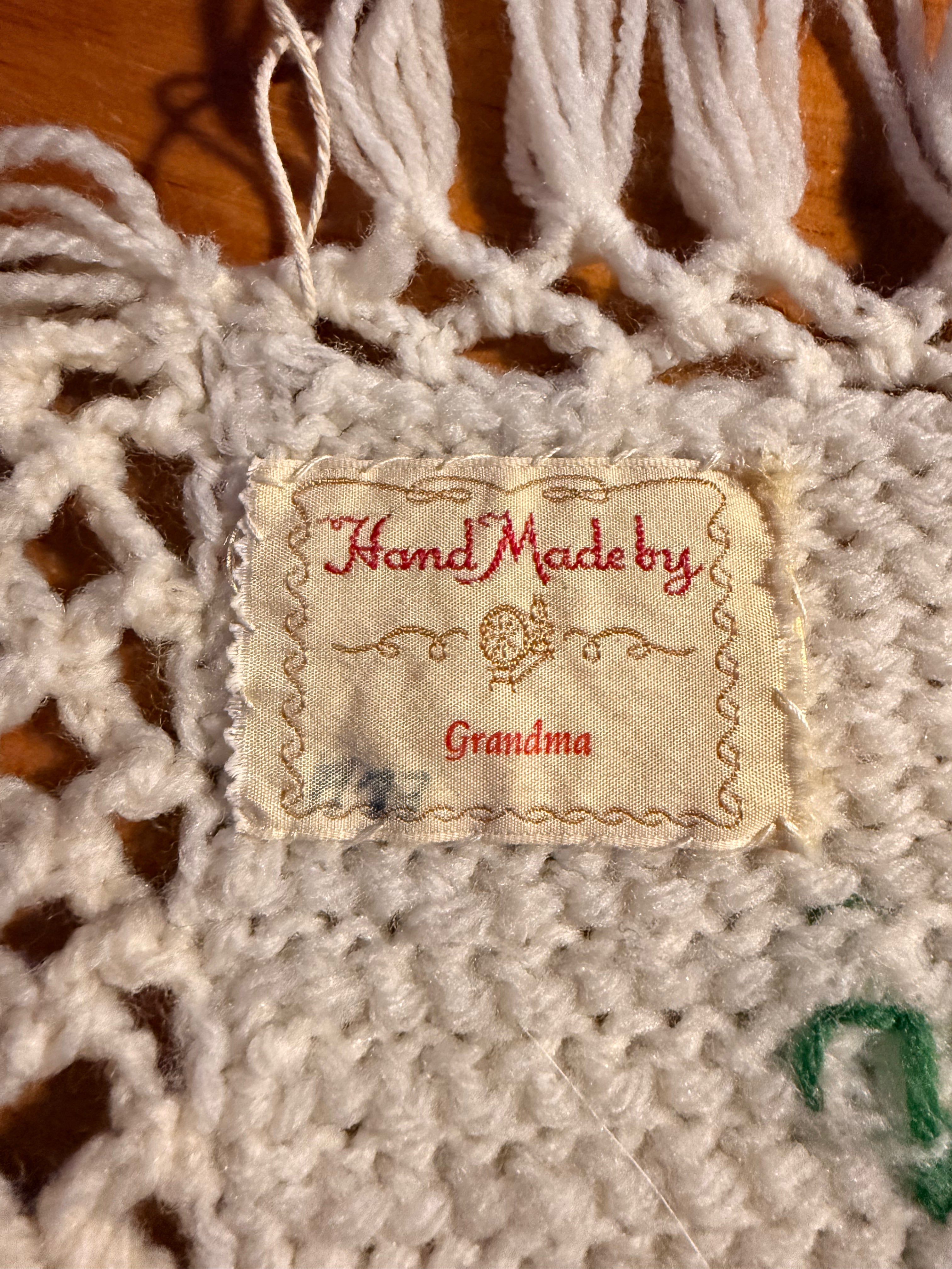 Vintage Afghan Kimono