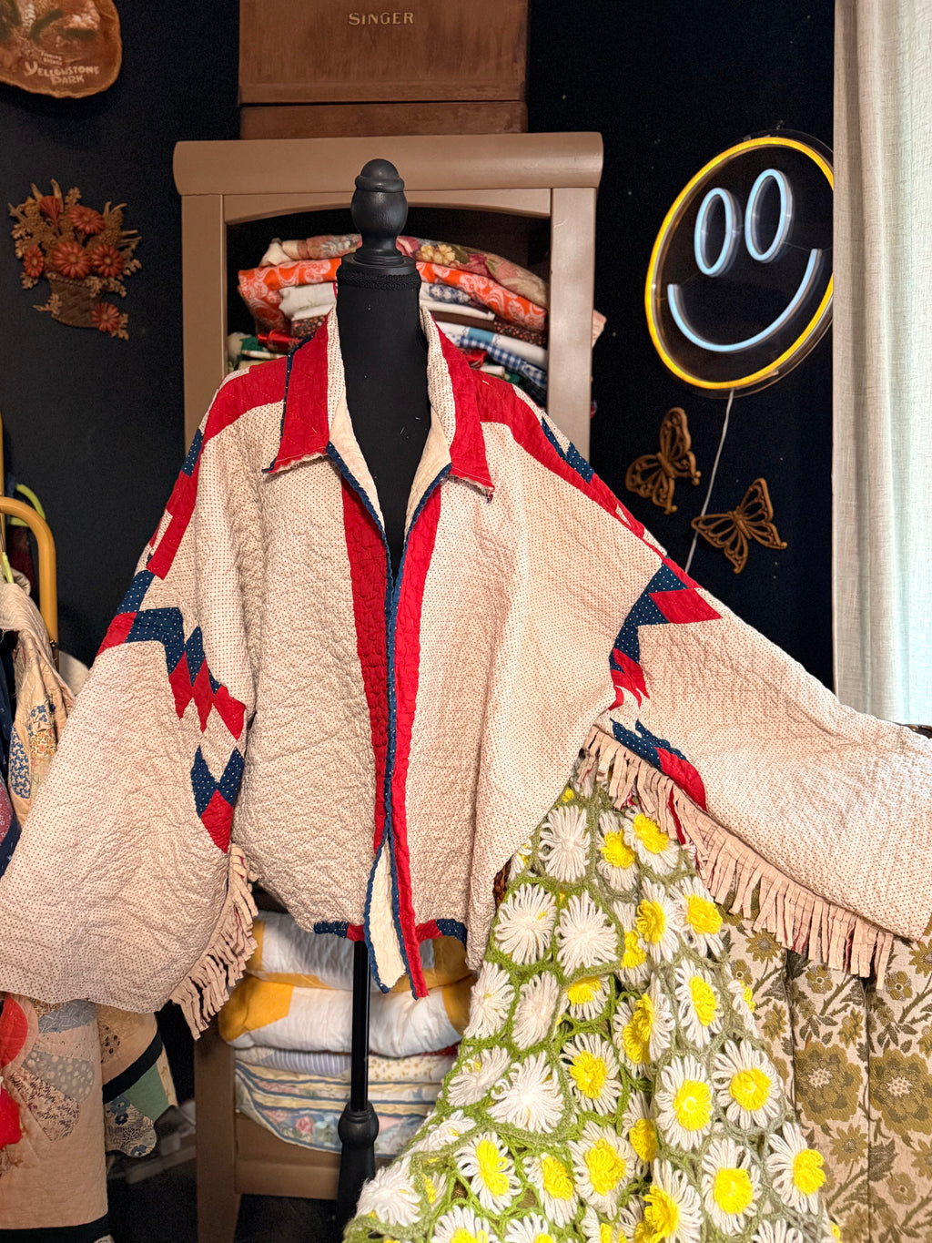 Merica Vintage Quilt Jacket