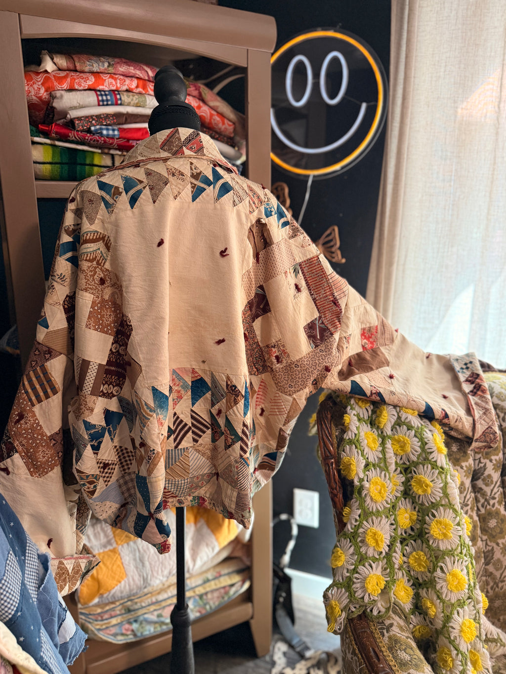Mommas Vintage Quilt Jacket