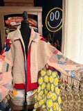 Frankenstein Vintage Fringe Quilt Jacket