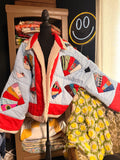 Vintage Fan Quilt Jacket