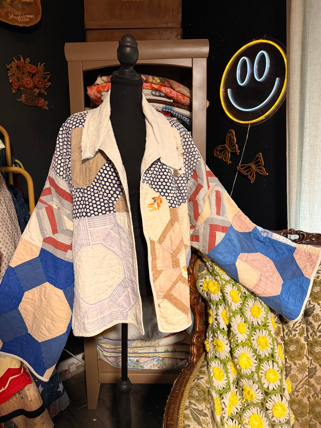 Its Giving Vintage Quilt Jacket