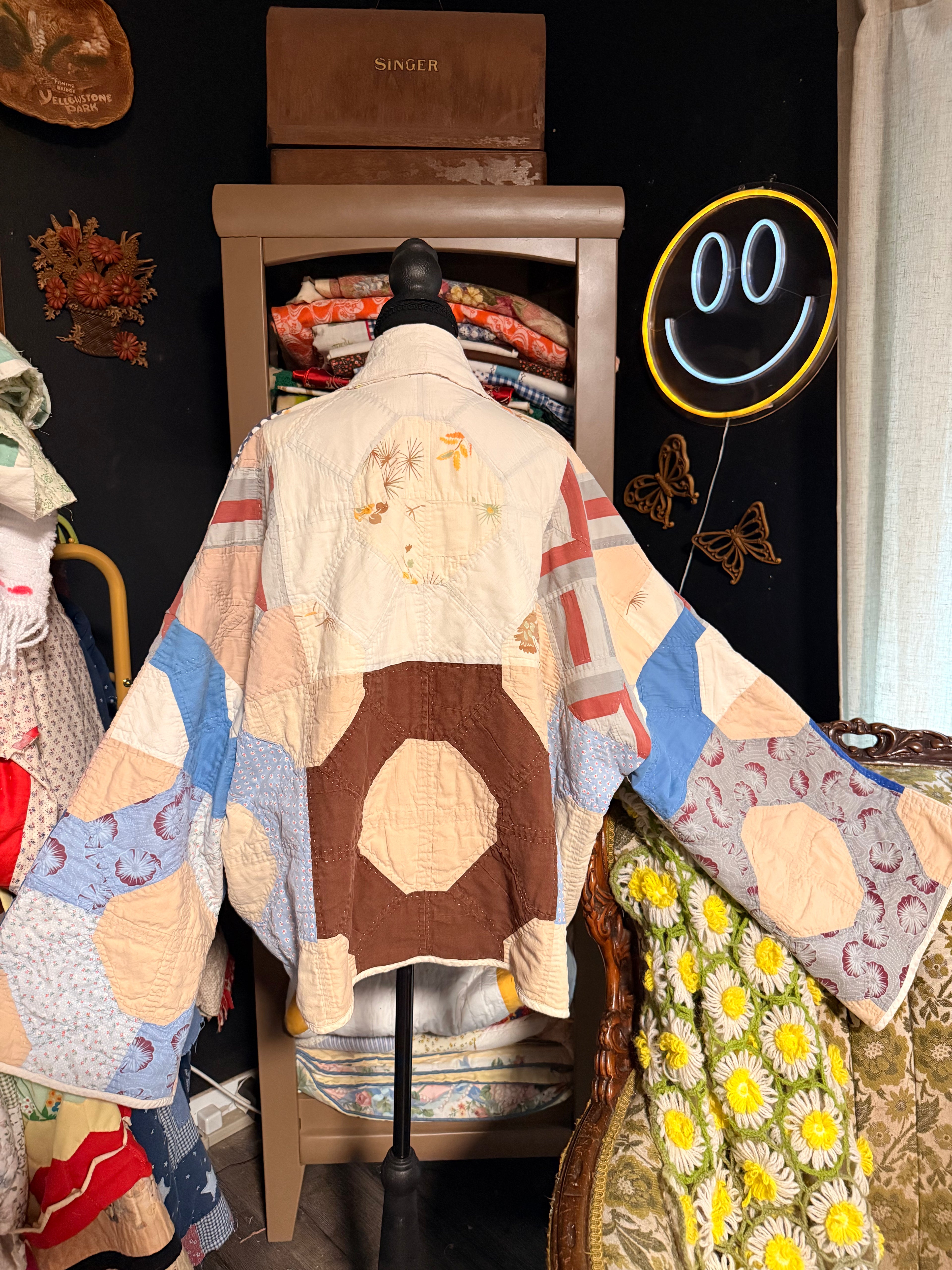 Its Giving Vintage Quilt Jacket