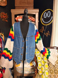 Vintage Wrangler and Afghan Jacket