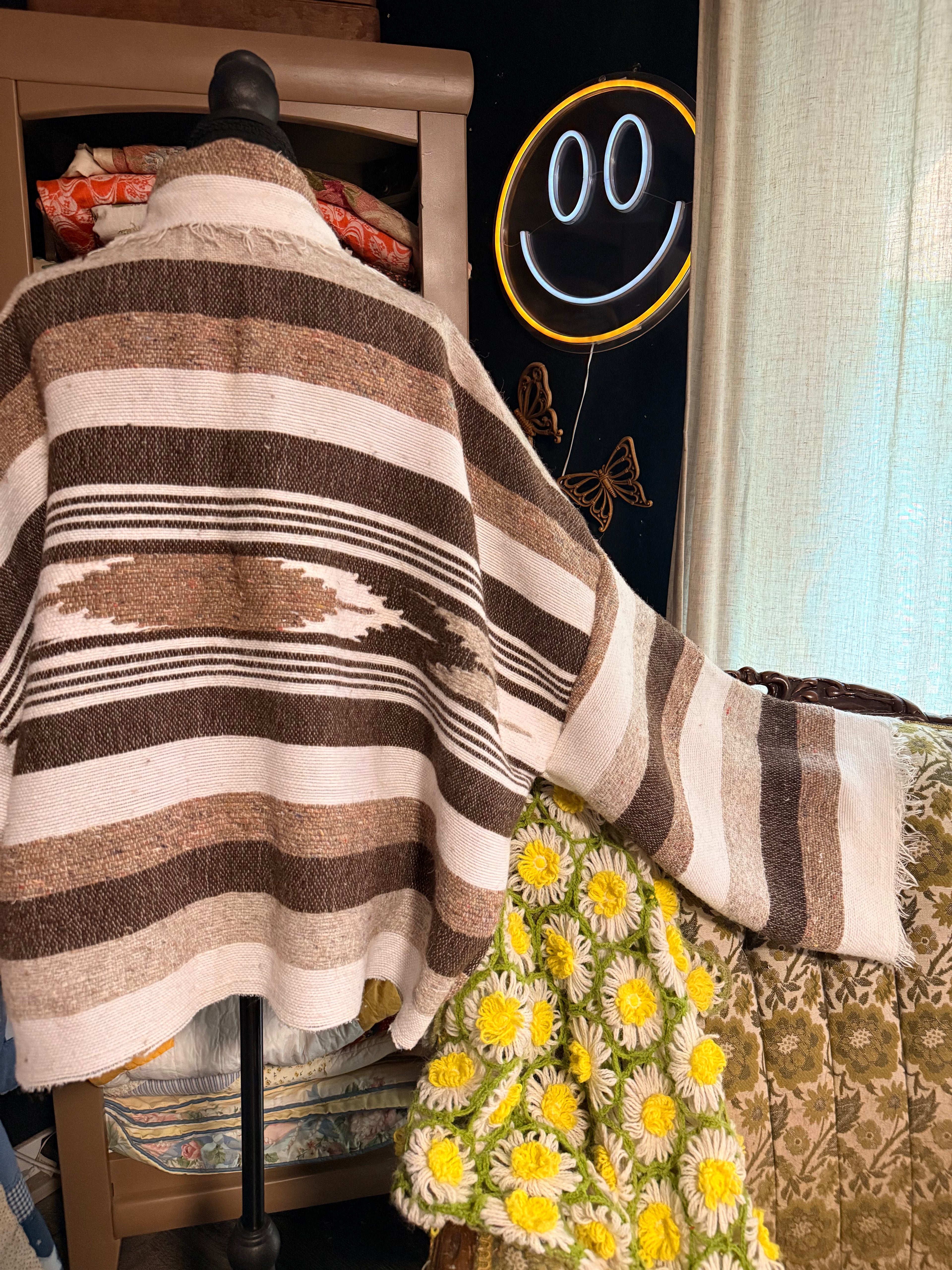 Vintage Western Blanket Jacket